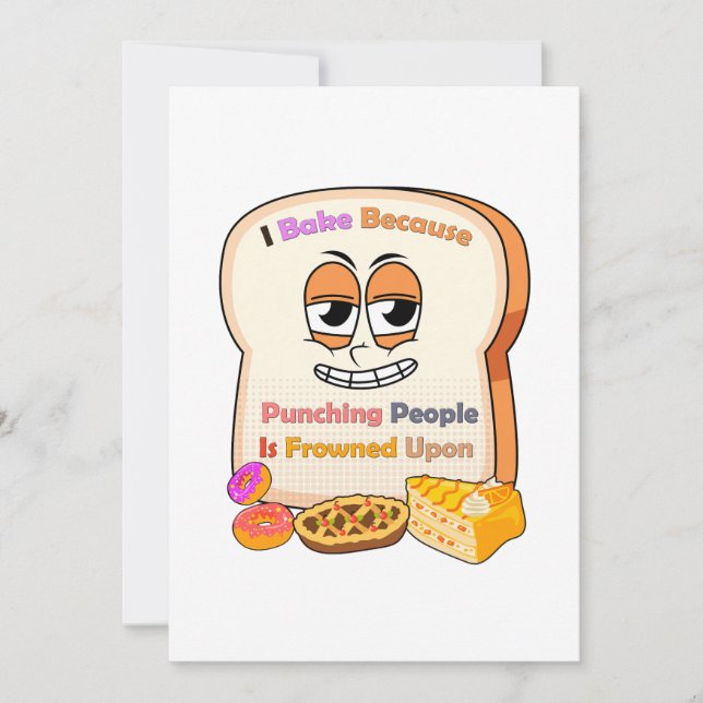 Att ge Älskare gåva: Jag tänker för att Slå folk Inbjudningar (Framsida)