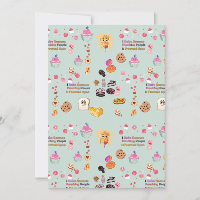 Att ge Älskare gåva: Jag tänker för att Slå folk Inbjudningar (Framsida)