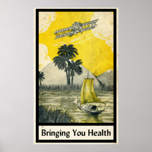 Att ge dig hälsa poster