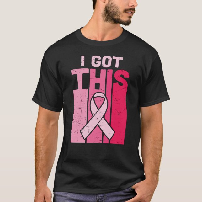 Att ge Har till denna bröstcancervårdare överlevan T Shirt (Framsida)