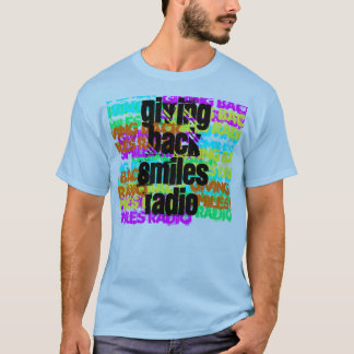 Att ge tillbaka leenden radiosände och att ge sig tee shirt