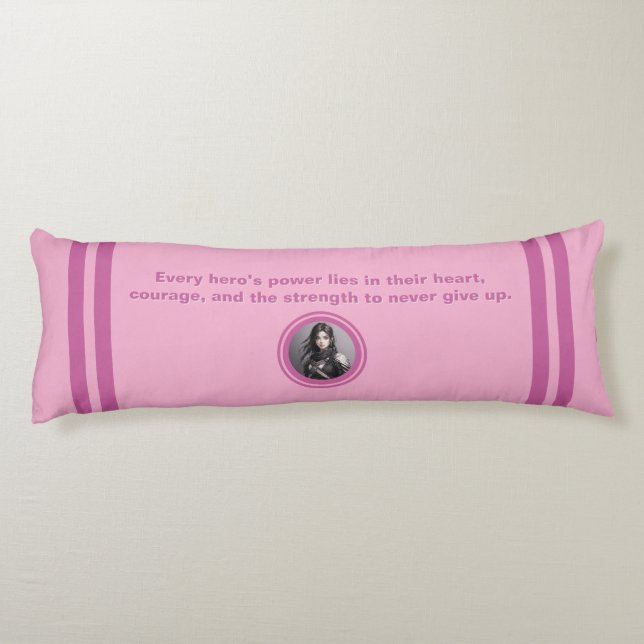 Att ge Warrior en superhjältes sanna liv Kroppskudde (Baksidan)