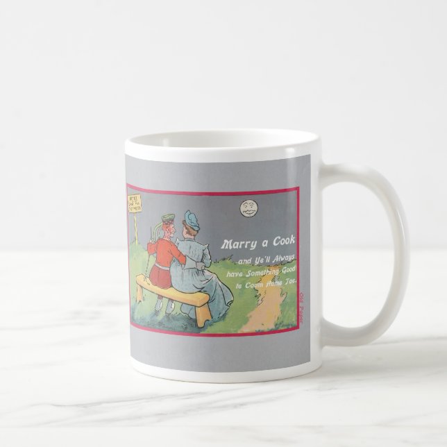 Att gifta sig en kock kaffemugg (Höger)