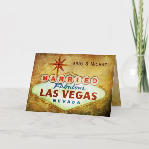 Att gifta sig i sagolika LAS VEGAS Meddelande