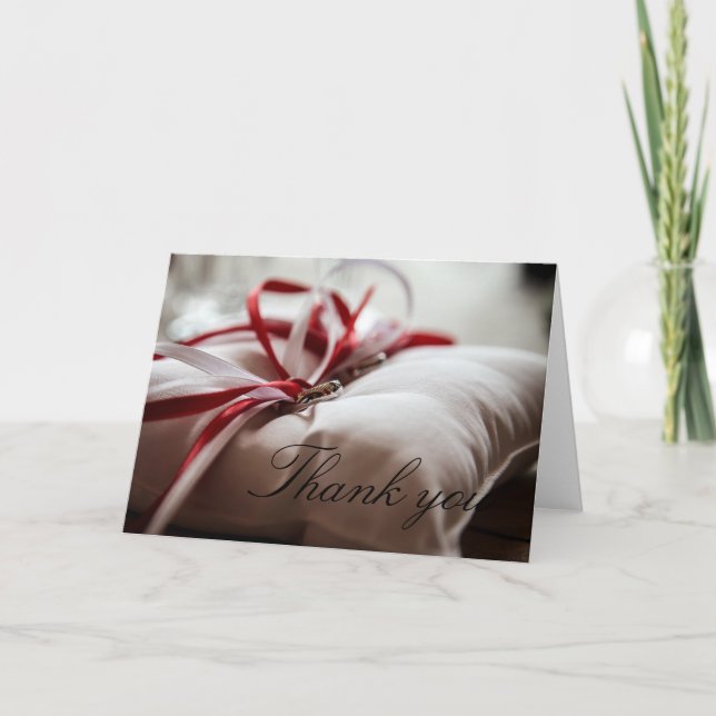 Att gifta sig tackar dig att card tack kort (Framsida)