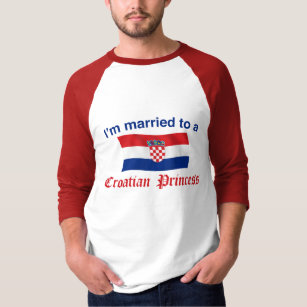 Att gifta sig till en kroatisk Princess T-shirt
