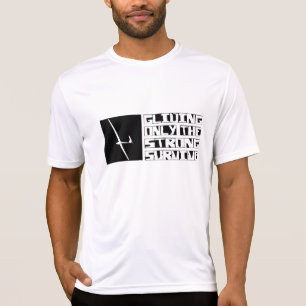 Att glida överlever t shirt