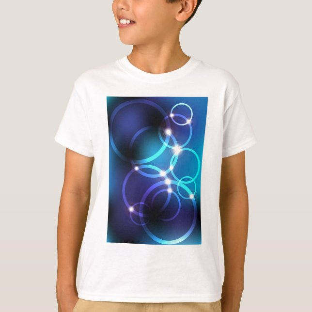 Att glöda cirklar t-shirt (Framsida)