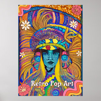 Att göra 60:s ERA-popup-designplan Poster