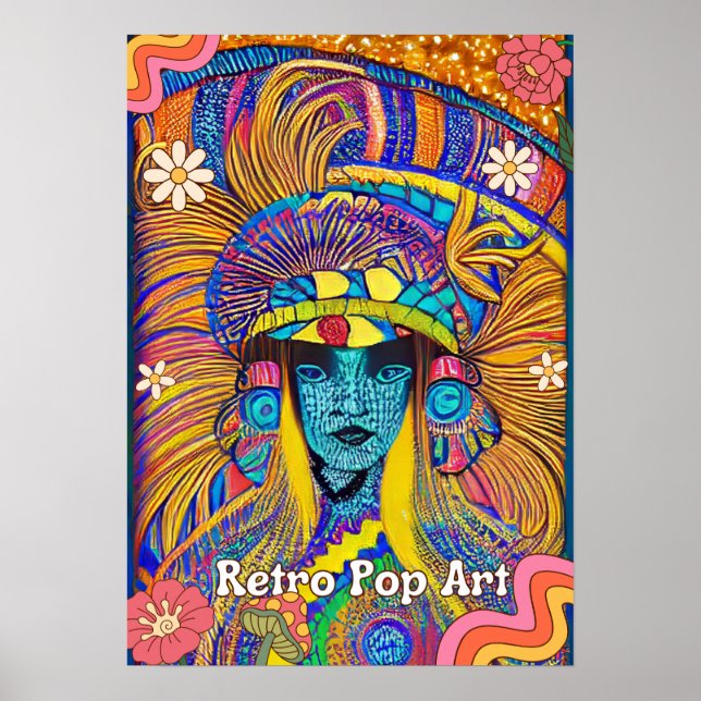 Att göra 60:s ERA-popup-designplan Poster (Framsidan)