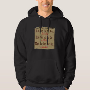 Att göra är att vara Sokrates Plato-nuny historief Hoodie