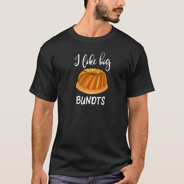 Att göra baker till jag tycker om stora paket. t shirt (Framsida)