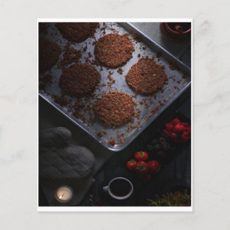 Att göra chokladkakor flygblad