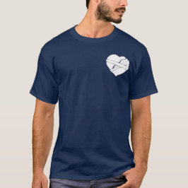 Att göra en bruken hjärtskiss t shirt