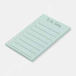 Att göra i dag - posta det noterar post-it block