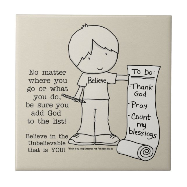 Att göra-lista kakelplatta (Framsidan)