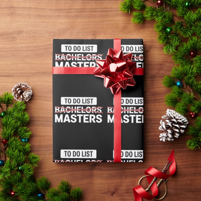 Att göra lista Kandidatexamen Masterexamen Högskol Presentpapper (Julgåva)