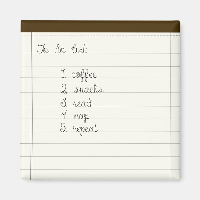 Att göra-lista magnet (Framsidan)