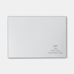 ATT GÖRA LISTA POSTA-DESS POST-IT BLOCK