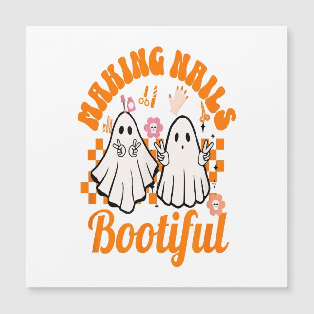 Att göra naglar Bootiful Halloween (Framsida)