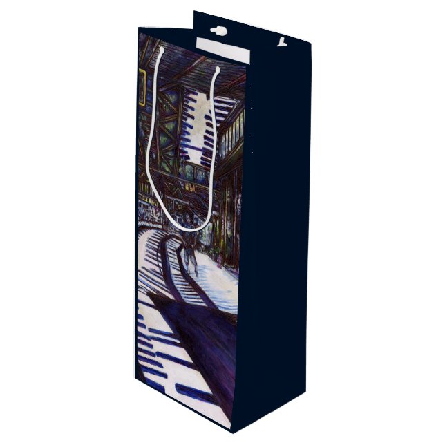 Att göra Piano-pianot mörkt (Framsidan Vinklad)