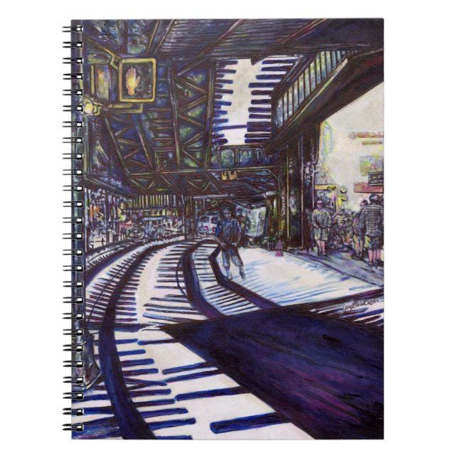 Att göra Piano-pianot mörkt Anteckningsbok (Framsidan)