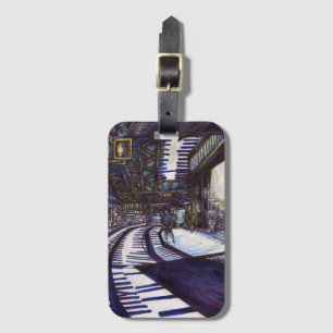 Att göra Piano-pianot mörkt Bagagebricka