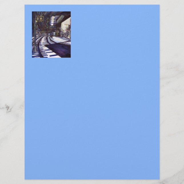 Att göra Piano-pianot mörkt Brevhuvud (Framsida)