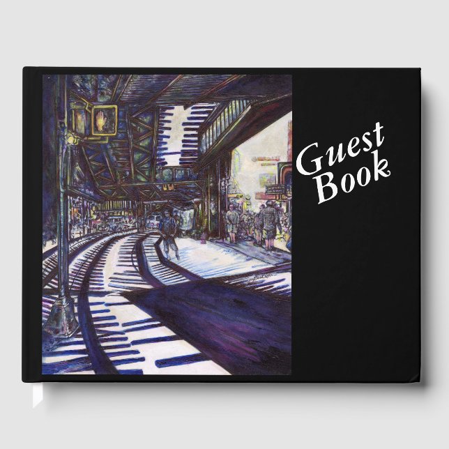 Att göra Piano-pianot mörkt Gästböcker (Framsida)