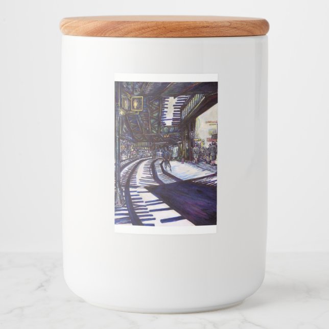 Att göra Piano-pianot mörkt Mat Etikett (Framsida)