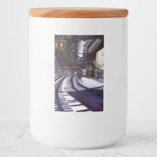 Att göra Piano-pianot mörkt Mat Etikett