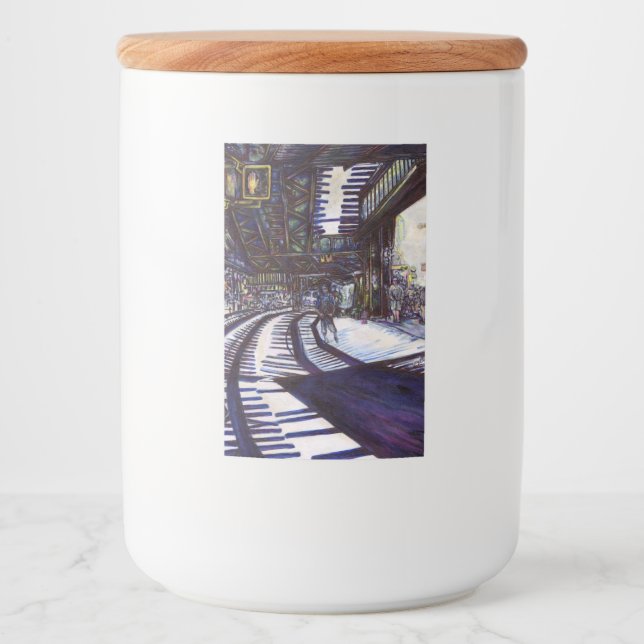 Att göra Piano-pianot mörkt Mat Etikett (Framsida)