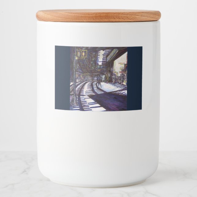 Att göra Piano-pianot mörkt Mat Etiketter (Framsida)