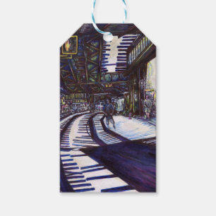 Att göra Piano-pianot mörkt Presentetikett