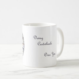 Att göra väskor över dig. kaffemugg