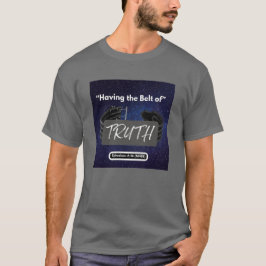 Att ha Bälte i Truth - Kortärmad Med Grått T Shirt