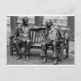 Att ha en chatta. vykort