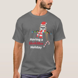 Att ha en SlothMas-helg julbelysning T Shirt