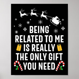 Att ha med mig att göra med min fantastiska julfam poster