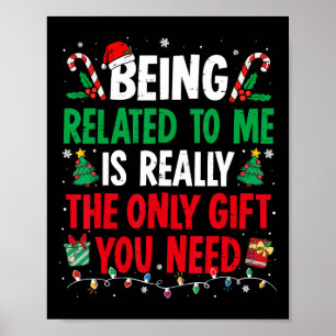 Att ha med mig att göra med min fantastiska julfam poster
