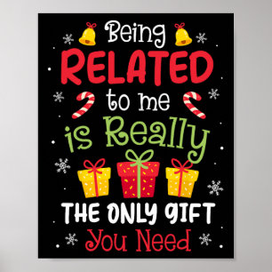 Att ha med mig att göra med min fantastiska julfam poster
