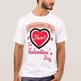 Att ha mitt hjärta på alla hjärtans dag - Cute-gåv T Shirt