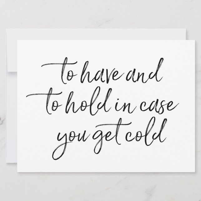 Att ha och behålla Bröllop-skyltar med tillåtna bl (Framsida)