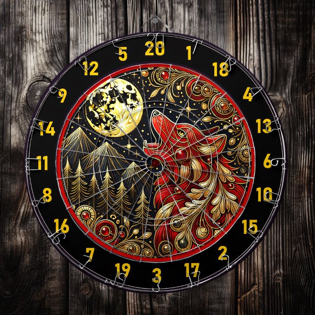 Att ha Varg är Vildens frihet och makt Darttavla (Skapare uppladdad)