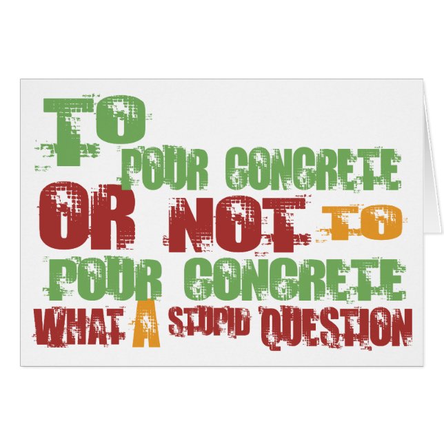 Att hälla hårdna hälsningskort (Framsidan Horizontal)