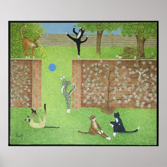 Att hålla sig på tårna poster (Framsidan)