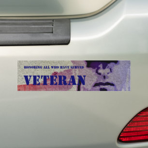 Att hedra alla som har tjänat Vet Bumper-symbolen Bildekal