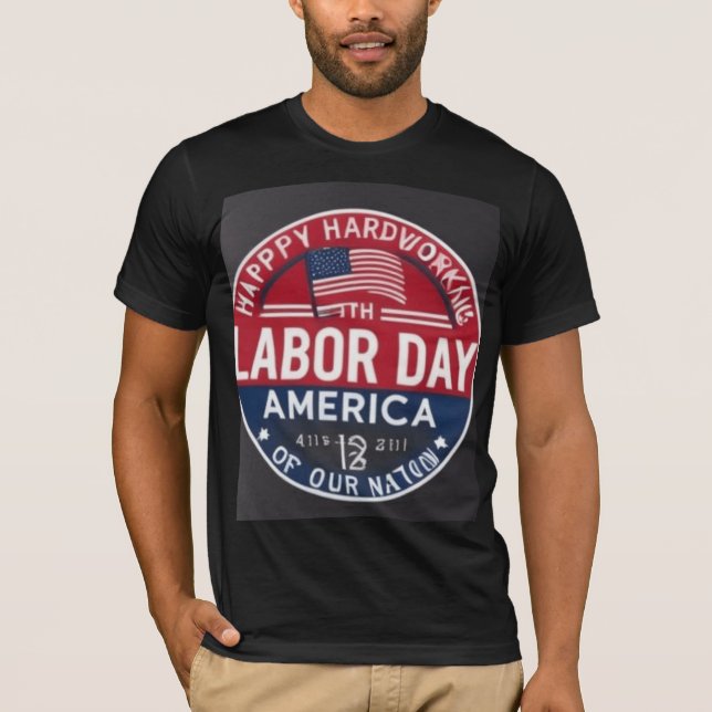 Att hedra arbetardagsarbetarna - klassiska arbetar t shirt (Framsida)