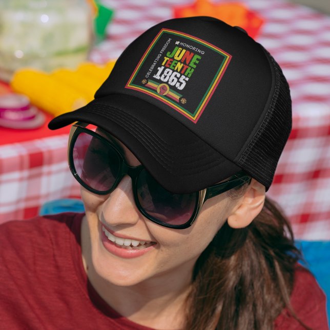 Att hedra den Junetteonde 1865-berömda friheten Keps (Skapare uppladdad)