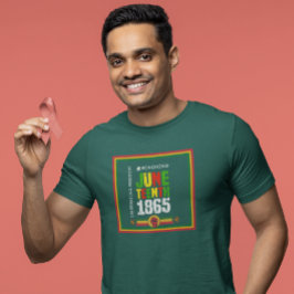 Att hedra den Junetteonde 1865-berömda friheten T Shirt